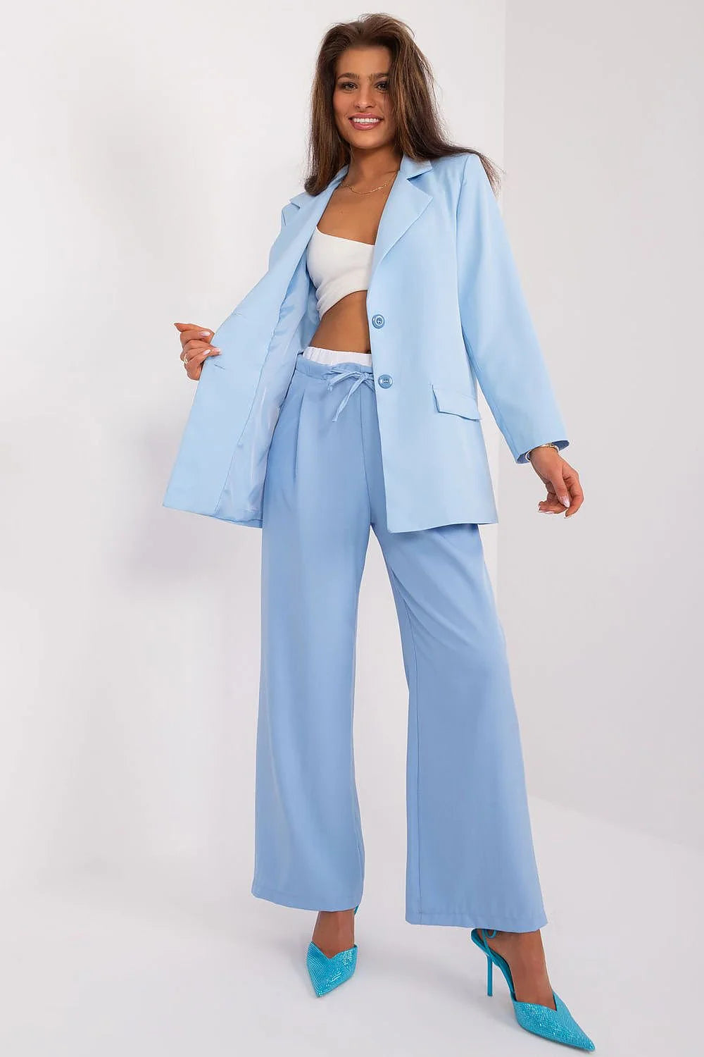 Women Trousers Model 196178 Italy Moda