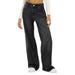 Streetwear Womens Denim Pants Casual High Waist Straight Wide Leg Jeans Loose Pants Harajuku Y2K Long Jean Pants Baggy Sweatpant