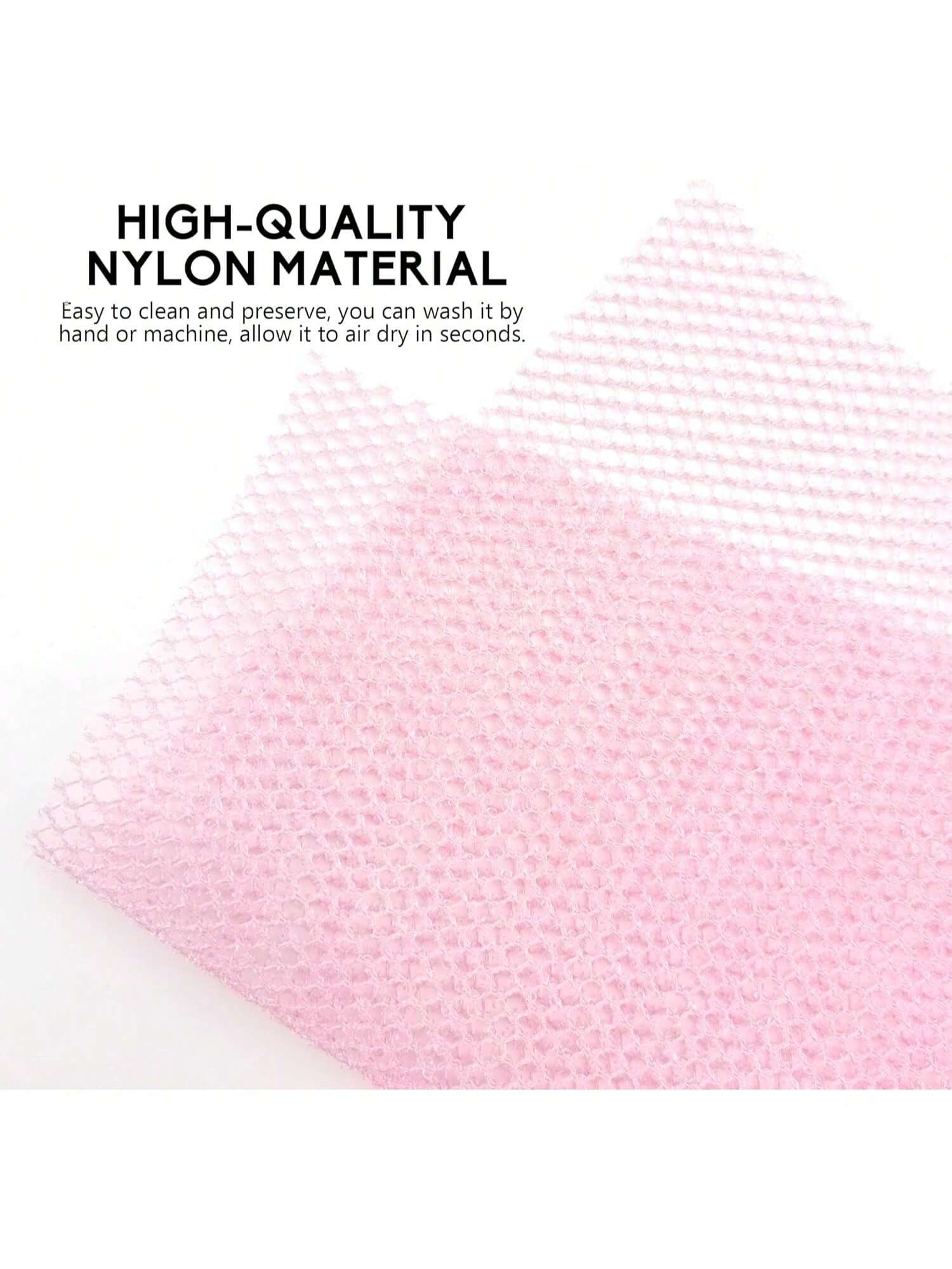 African Net Sponge, Exfoliating Body Scrubber, Body Exfoliator, Long Net Sponge, 17 Colors, Sapo, Shower Bath Accessories, Back Foot Scalp Scrub, Flat Dead Skin Remover Body Wash Home Bathroom Decor Summer