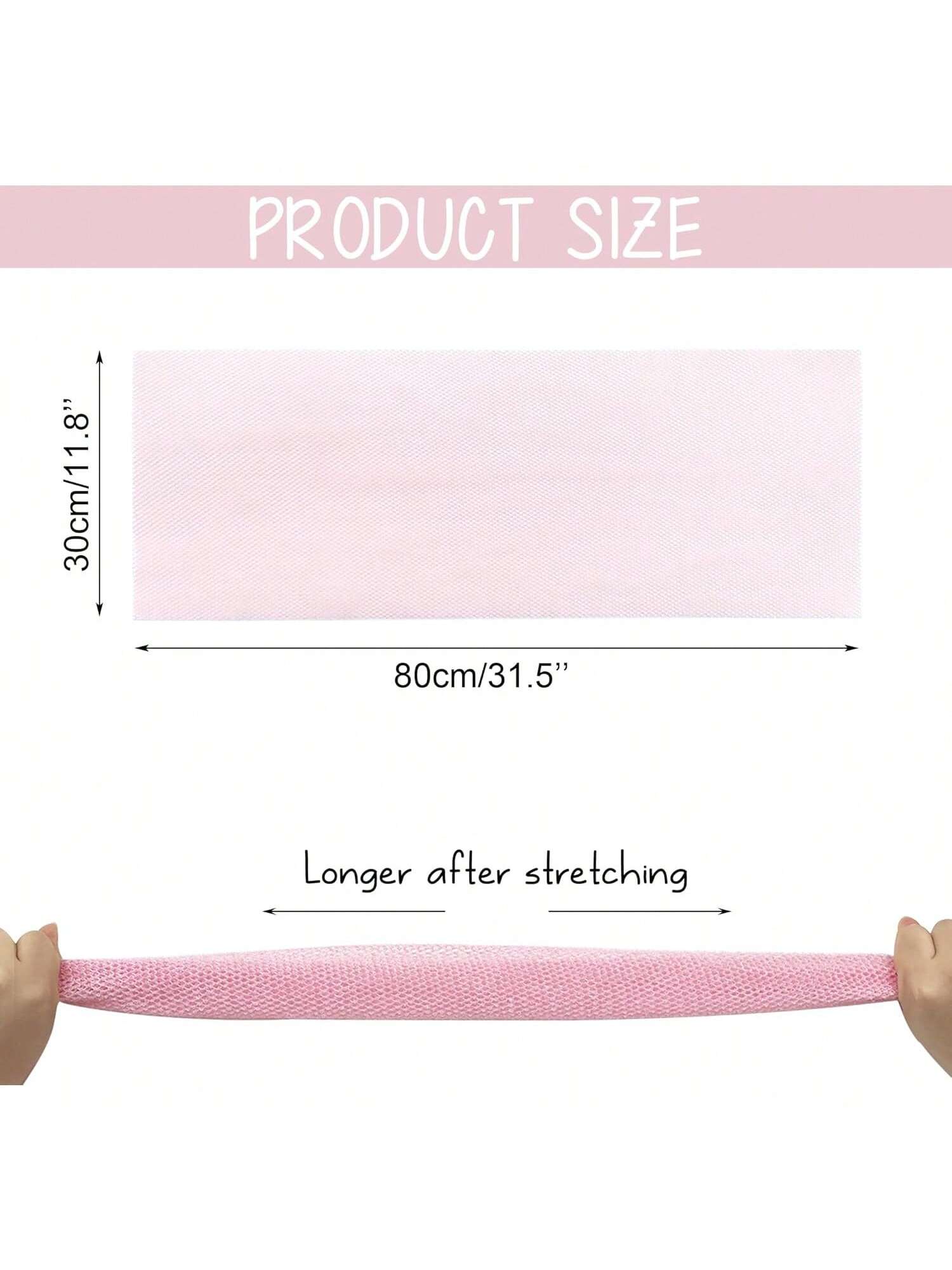 African Net Sponge, Exfoliating Body Scrubber, Body Exfoliator, Long Net Sponge, 17 Colors, Sapo, Shower Bath Accessories, Back Foot Scalp Scrub, Flat Dead Skin Remover Body Wash Home Bathroom Decor Summer