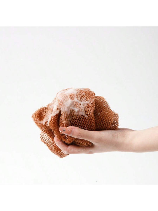 African Net Sponge, Exfoliating Body Scrubber, Body Exfoliator, Long Net Sponge, 17 Colors, Sapo, Shower Bath Accessories, Back Foot Scalp Scrub, Flat Dead Skin Remover Body Wash Home Bathroom Decor Summer