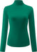Womens Slim Fitted Mock Turtleneck Tops Long Sleeve Lightweight Base Layer Shirts