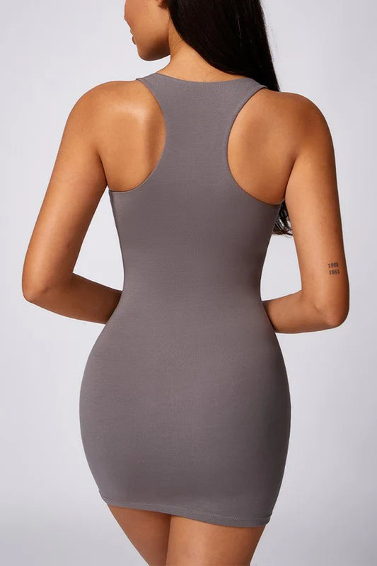 Fashionable Slim Skinny Hip Wrap Dresses