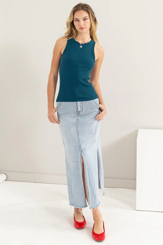 HYFVE Ribbed round Neck Tank