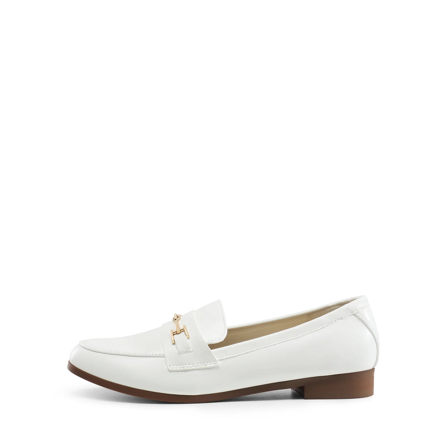 Women'S Fashion Comfortable Loafers Leather Penny Loafers Flats Shoes