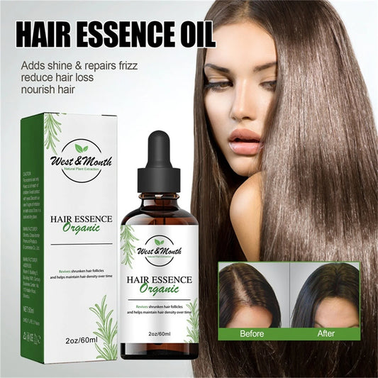 Hair Density Essential Oil,Veganic Natural Hair Growth Oil,Natural Hair Serum Anti-Frizz Hair Serum,Natural Hair Regrowth Essential Oil for Women & Men