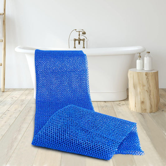 African Net Sponge 3 Pieces African Exfoliating Net African Bath Sponge Scrubbing Rag Net African Wash Shower Long Net Body Scrubber