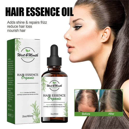 Hair Density Essential Oil,Veganic Natural Hair Growth Oil,Natural Hair Serum Anti-Frizz Hair Serum,Natural Hair Regrowth Essential Oil for Women & Men