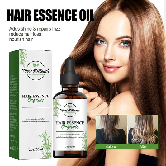 Hair Density Essential Oil,Veganic Natural Hair Growth Oil,Natural Hair Serum Anti-Frizz Hair Serum,Natural Hair Regrowth Essential Oil for Women & Men