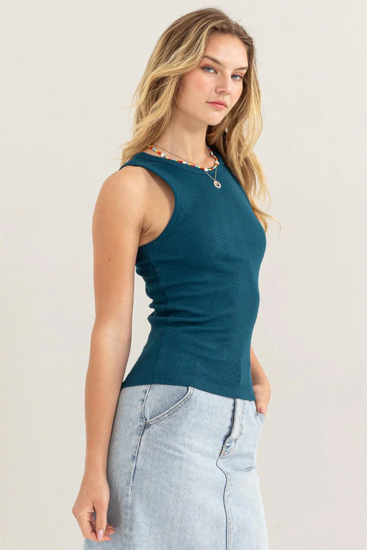 HYFVE Ribbed round Neck Tank