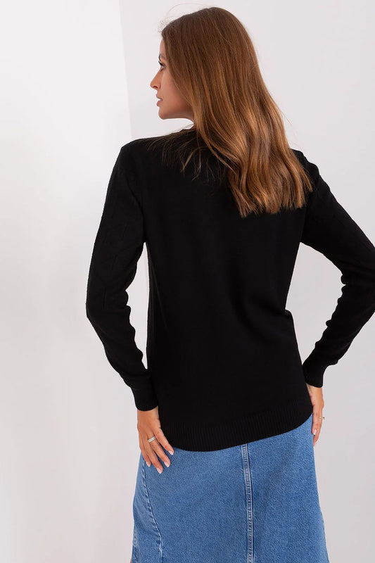 Chic Women'S Cotton Blend Sweater - Model 187554 AT