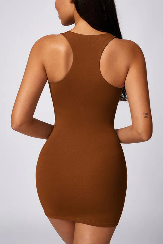 Fashionable Slim Skinny Hip Wrap Dresses