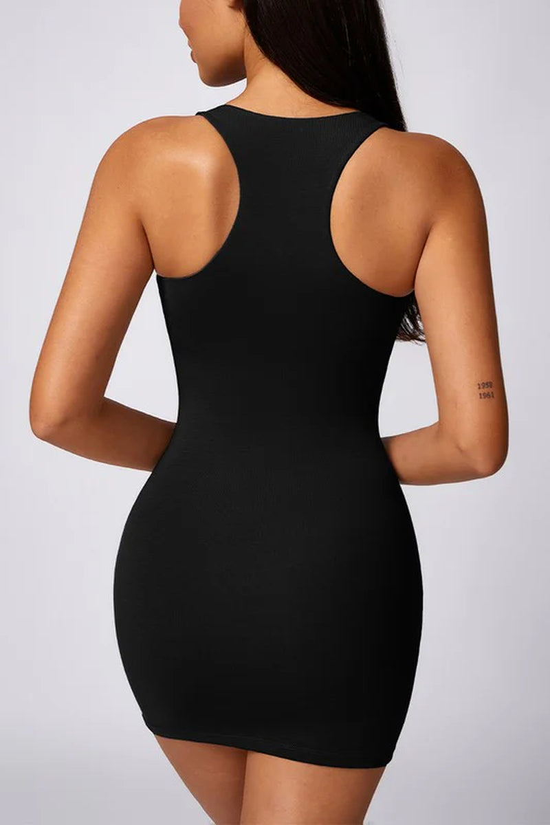 Fashionable Slim Skinny Hip Wrap Dresses